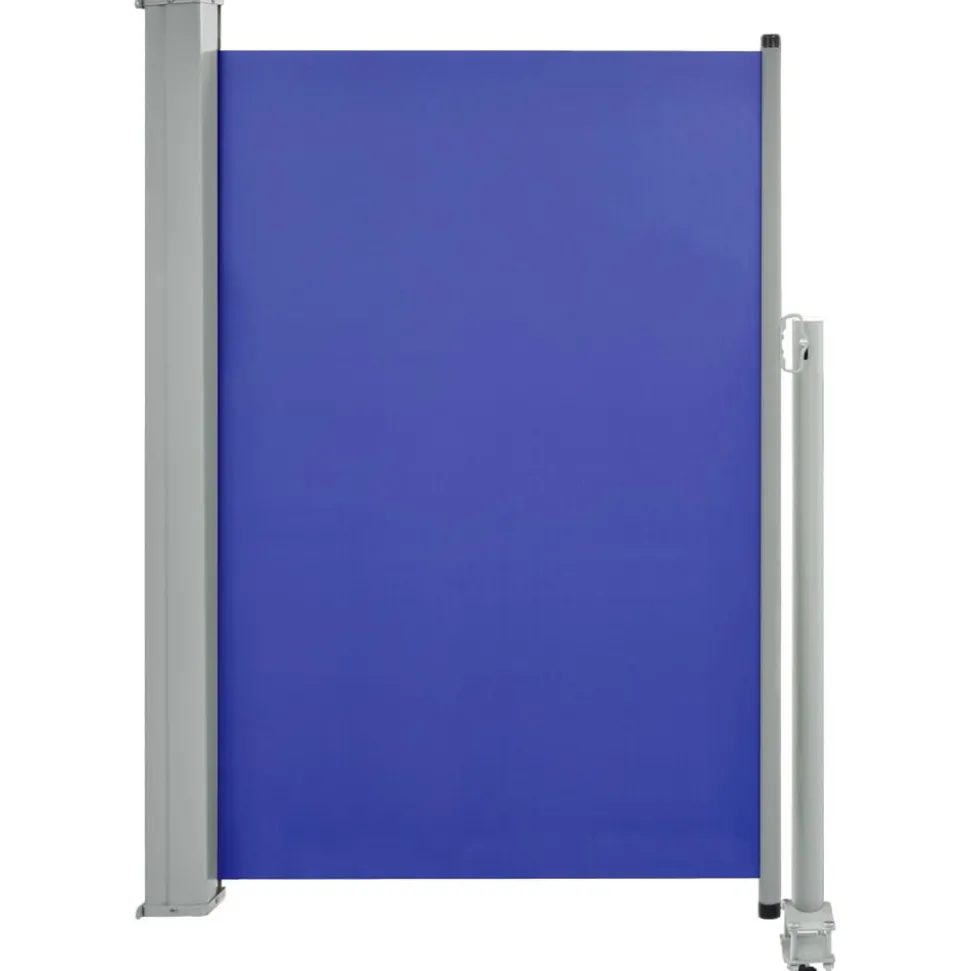 MAISON EXCLUSIVE - Auvent latéral rétractable de patio 120x300 cm bleu