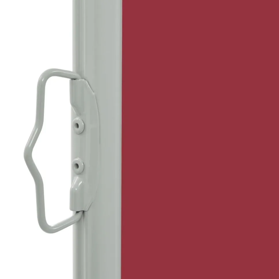 MAISON EXCLUSIVE - Auvent latéral rétractable de patio 140 x 300 cm rouge