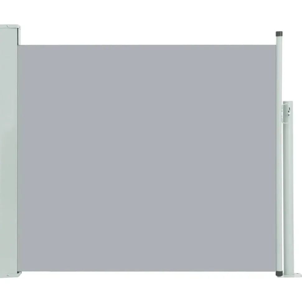 MAISON EXCLUSIVE - Auvent latéral rétractable de patio 100x300 cm gris