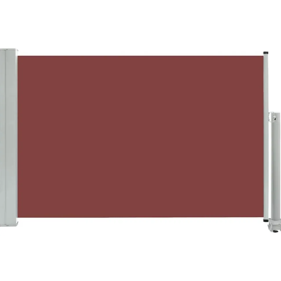 MAISON EXCLUSIVE - Auvent latéral rétractable de patio 60x300 cm marron