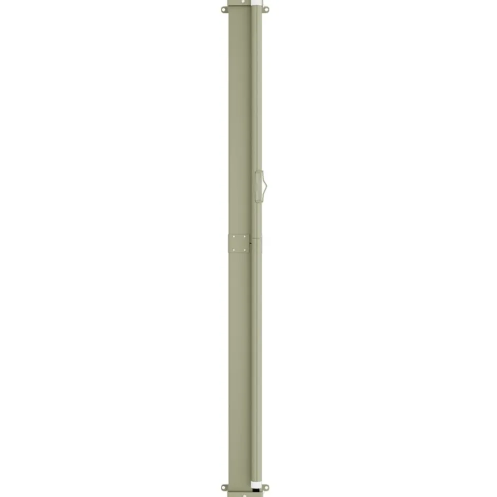 MAISON EXCLUSIVE - Auvent latéral rétractable de patio 140x600 cm rouge