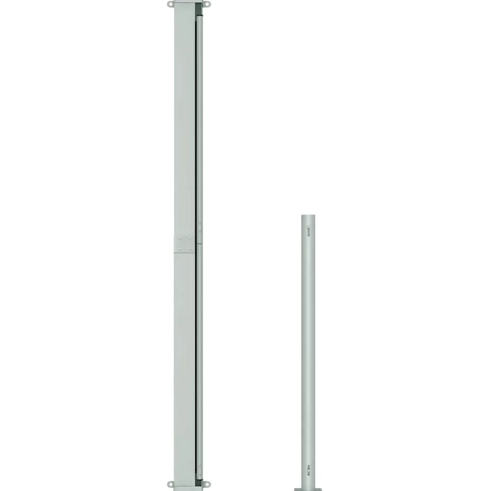 MAISON EXCLUSIVE - Auvent latéral rétractable de patio 220x300 cm gris