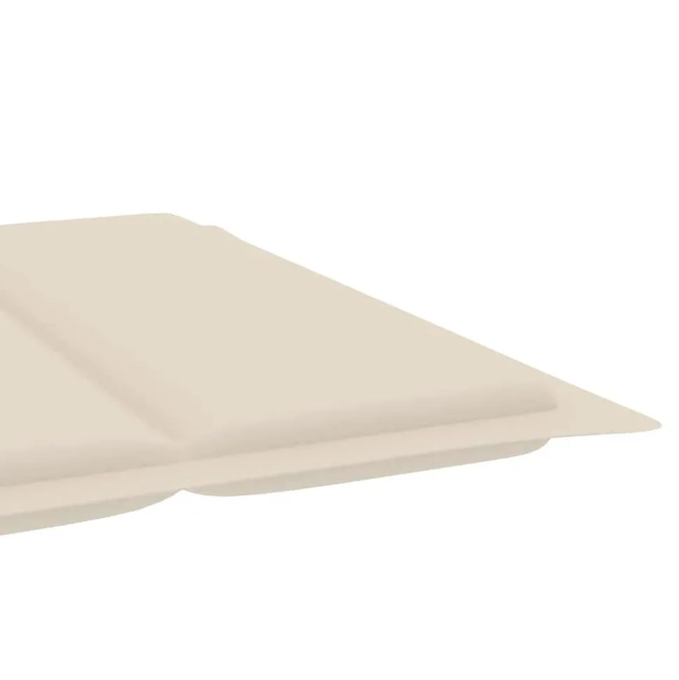 MAISON EXCLUSIVE - Chaise longue de jardin avec coussin bois d'acacia solide