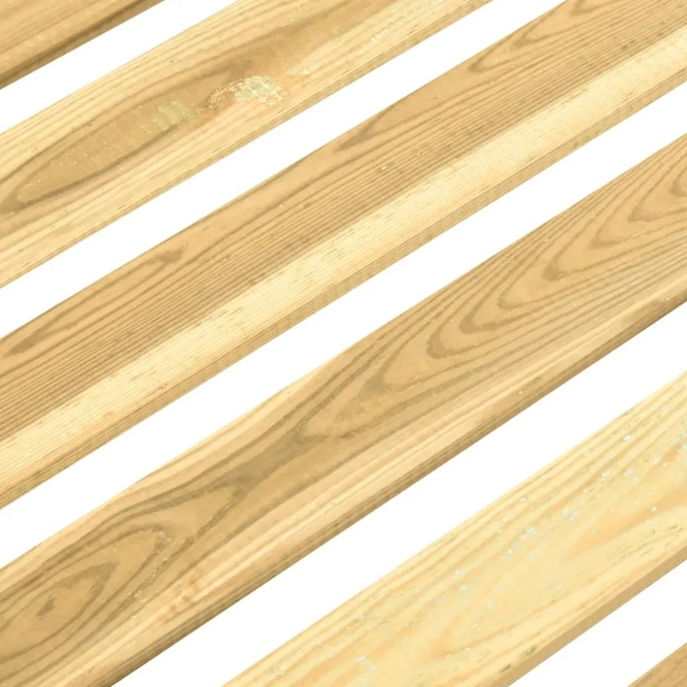 MAISON EXCLUSIVE - Chaise longue bois de pin imprégné de vert