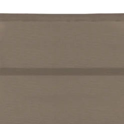 MAISON EXCLUSIVE - Chaise longue textilène et aluminium taupe