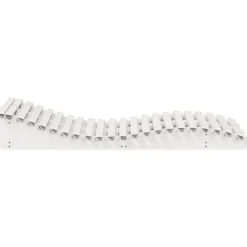 MAISON EXCLUSIVE - Chaise longue blanc 205x110x31,5 cm bois massif de pin