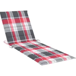 MAISON EXCLUSIVE - Chaise longue de jardin avec table et coussin pin imprégné