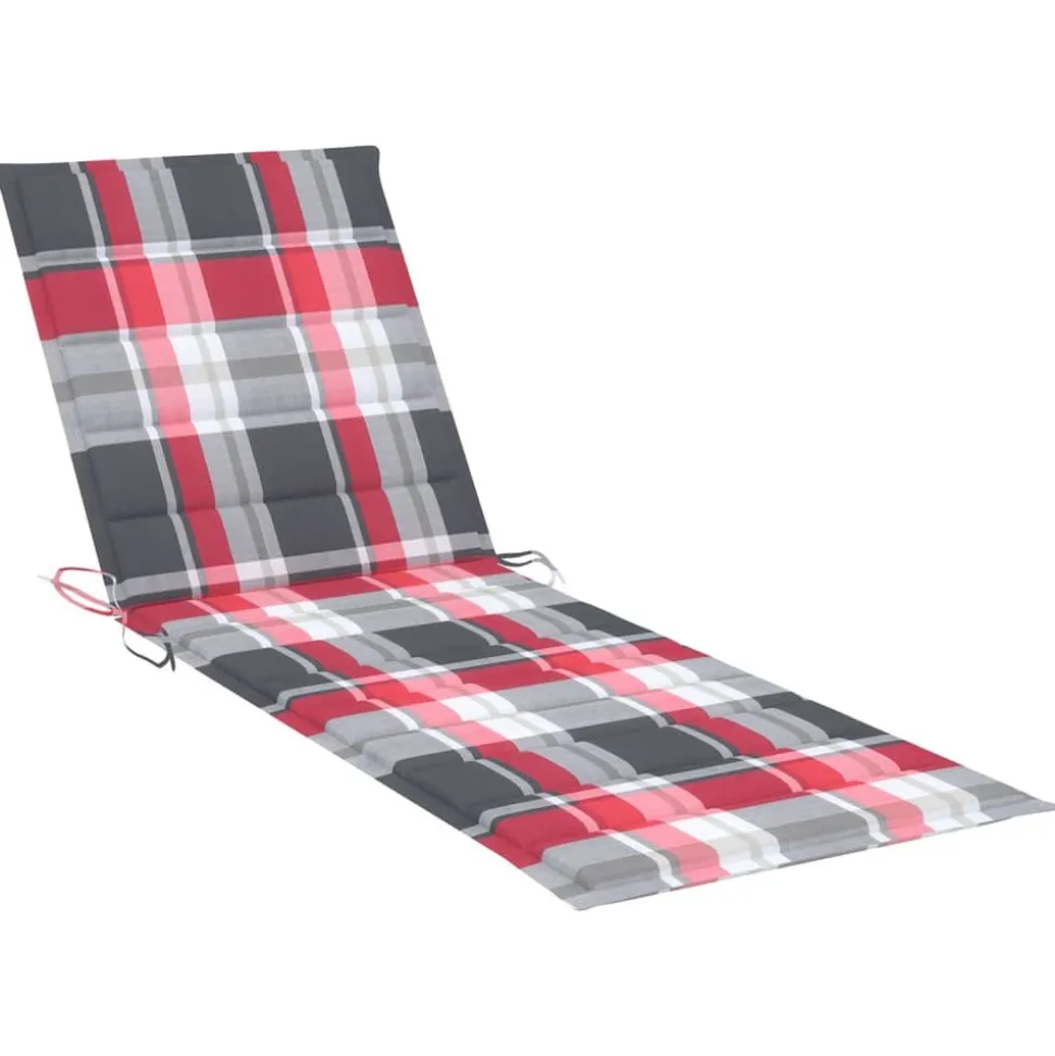 MAISON EXCLUSIVE - Chaise longue de jardin avec table et coussin pin imprégné