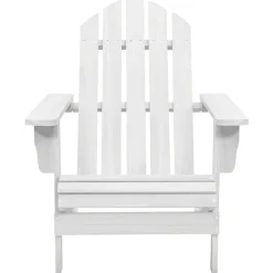 MAISON EXCLUSIVE - Chaise de jardin bois blanc