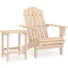 MAISON EXCLUSIVE - Chaise de jardin adirondack avec table bois de sapin massif