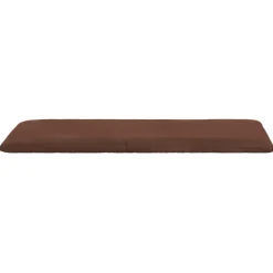 MAISON EXCLUSIVE - Chaise longue pliable tissu oxford marron