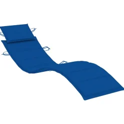 MAISON EXCLUSIVE - Chaise longue de jardin avec coussin bois d'acacia solide