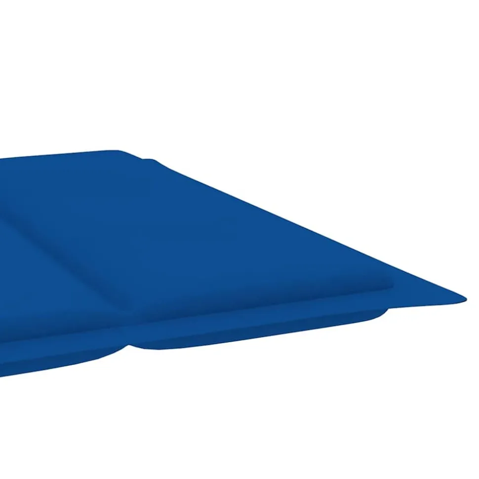 MAISON EXCLUSIVE - Chaise longue de jardin avec coussin bois d'acacia solide