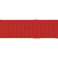 MAISON EXCLUSIVE - Chaise longue de jardin avec coussin bois d'acacia solide