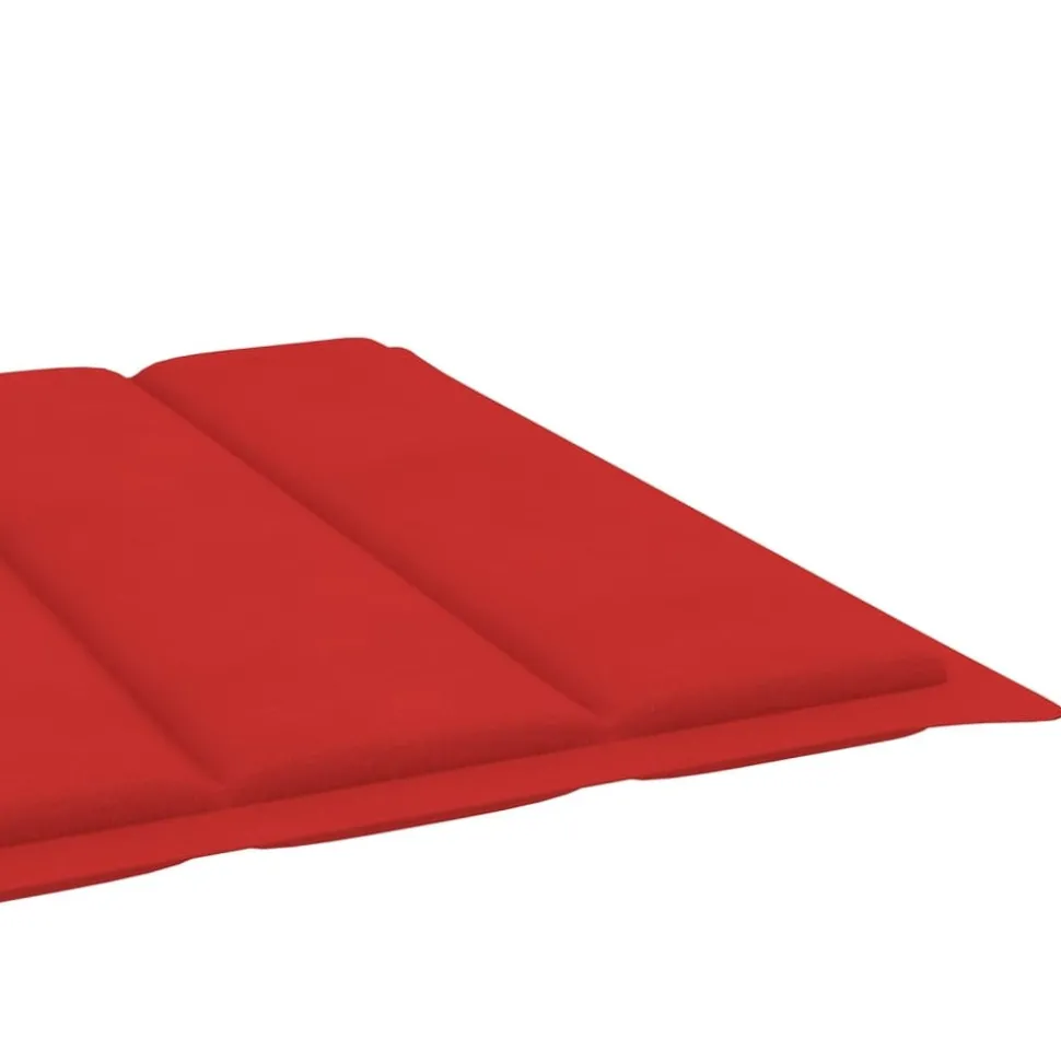 MAISON EXCLUSIVE - Chaise longue de jardin avec coussin bois d'acacia solide