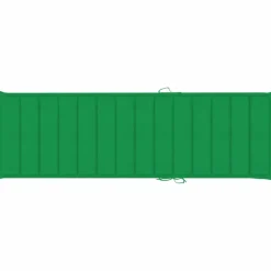 MAISON EXCLUSIVE - Chaise longue double et coussins vert bois de pin imprégné