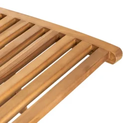 MAISON EXCLUSIVE - Chaise longue bois de teck solide