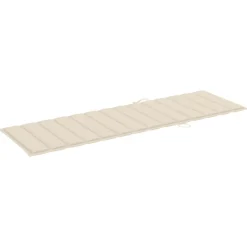 MAISON EXCLUSIVE - Chaise longue de jardin avec coussin bois d'acacia solide