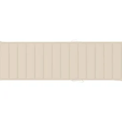 MAISON EXCLUSIVE - Chaise longue de jardin avec coussin bois d'acacia solide