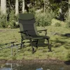 MAISON EXCLUSIVE - Chaise de pêche avec accoudoir pliable vert