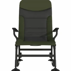 MAISON EXCLUSIVE - Chaise de pêche avec accoudoir pliable vert