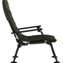 MAISON EXCLUSIVE - Chaise de pêche avec accoudoir pliable vert
