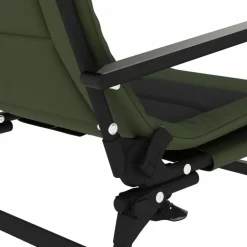MAISON EXCLUSIVE - Chaise de pêche avec accoudoir pliable vert