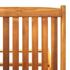 MAISON EXCLUSIVE - Chaise longue bois d'acacia solide
