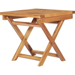 MAISON EXCLUSIVE - Chaise longue avec table et coussin bois de teck solide