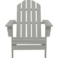 MAISON EXCLUSIVE - Chaise de jardin bois gris