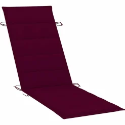 MAISON EXCLUSIVE - Chaise longue de jardin avec coussin bois d'acacia solide