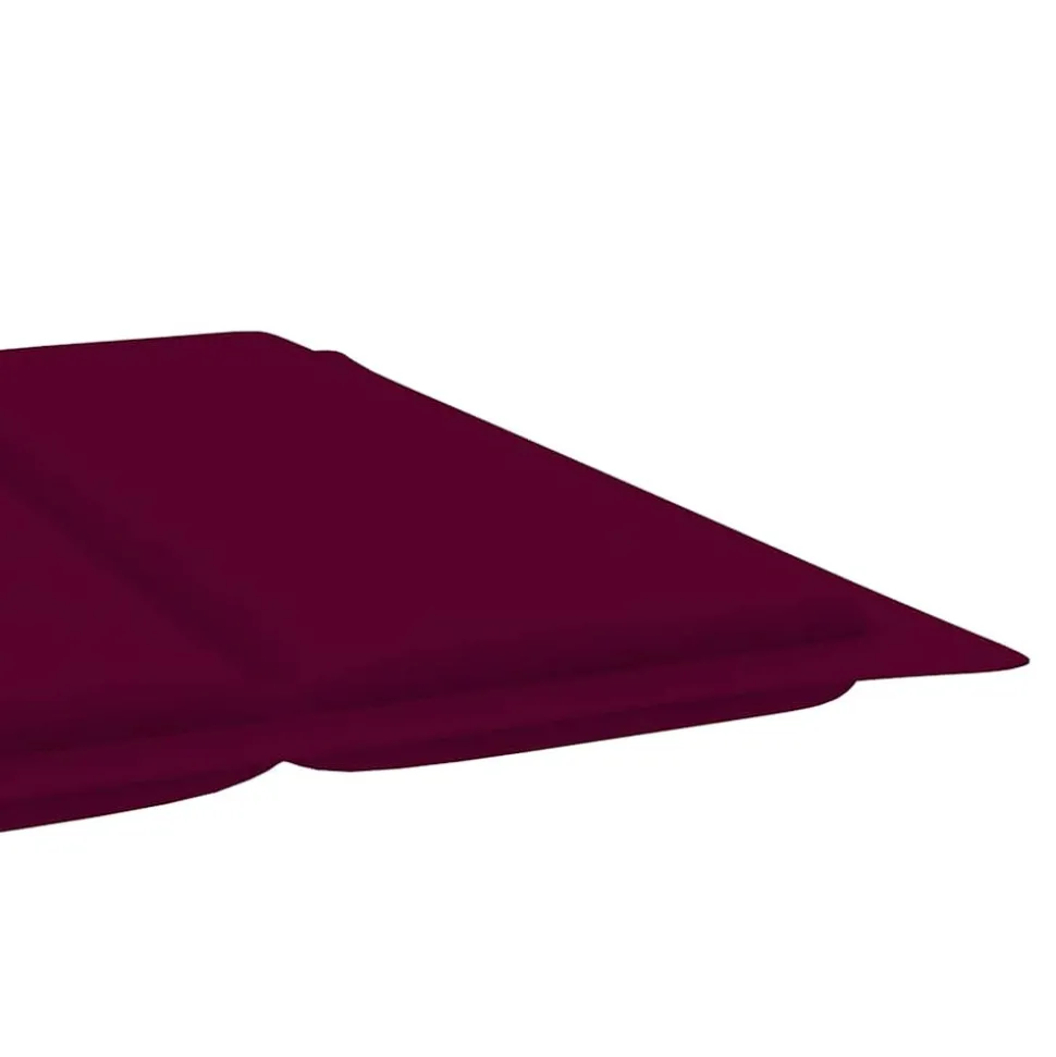 MAISON EXCLUSIVE - Chaise longue de jardin avec coussin bois d'acacia solide