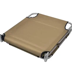 MAISON EXCLUSIVE - Chaise longue pliable et coussin de tête dossier réglable taupe