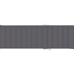 MAISON EXCLUSIVE - Chaise longue avec coussin anthracite bois de pin imprégné