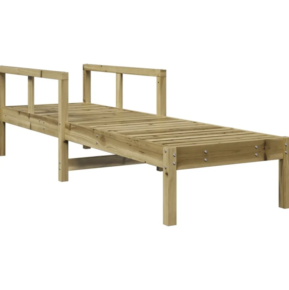MAISON EXCLUSIVE - Chaise longue 199,5x62x55 cm bois de pin imprégné