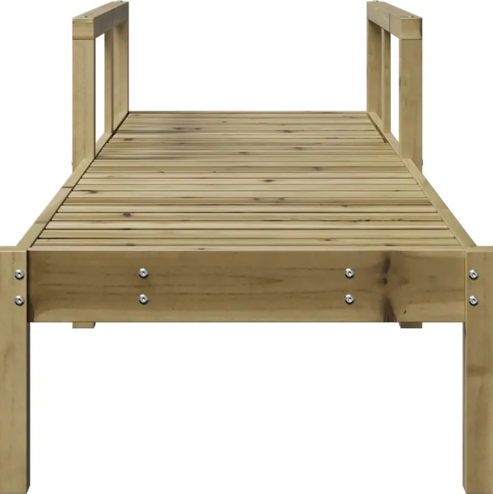 MAISON EXCLUSIVE - Chaise longue 199,5x62x55 cm bois de pin imprégné