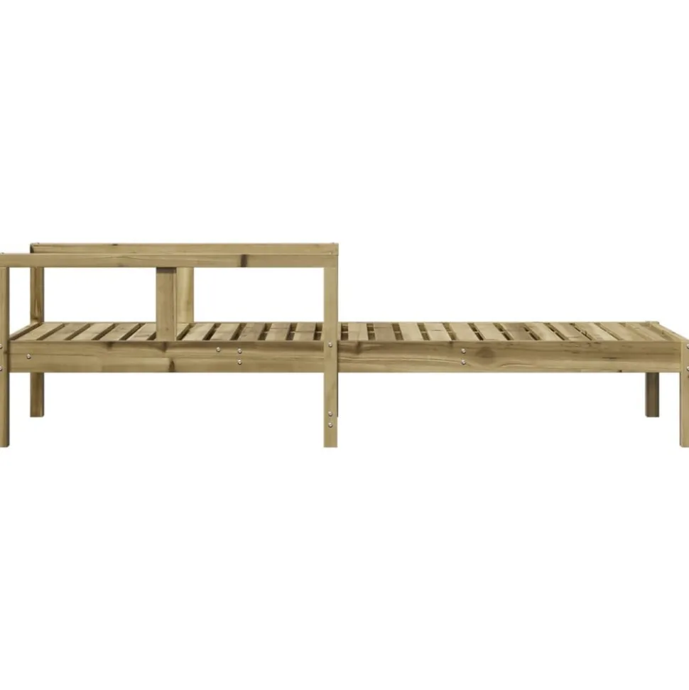 MAISON EXCLUSIVE - Chaise longue 199,5x62x55 cm bois de pin imprégné