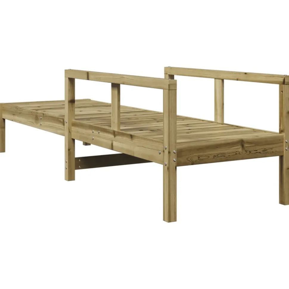 MAISON EXCLUSIVE - Chaise longue 199,5x62x55 cm bois de pin imprégné