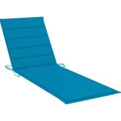 MAISON EXCLUSIVE - Chaise longue de jardin avec table et coussin pin imprégné