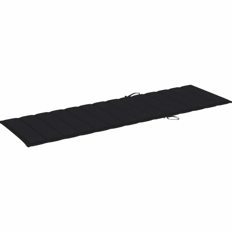 MAISON EXCLUSIVE - Chaise longue de jardin avec table et coussin pin imprégné