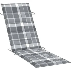 MAISON EXCLUSIVE - Chaise longue de jardin avec coussin bois d'acacia solide