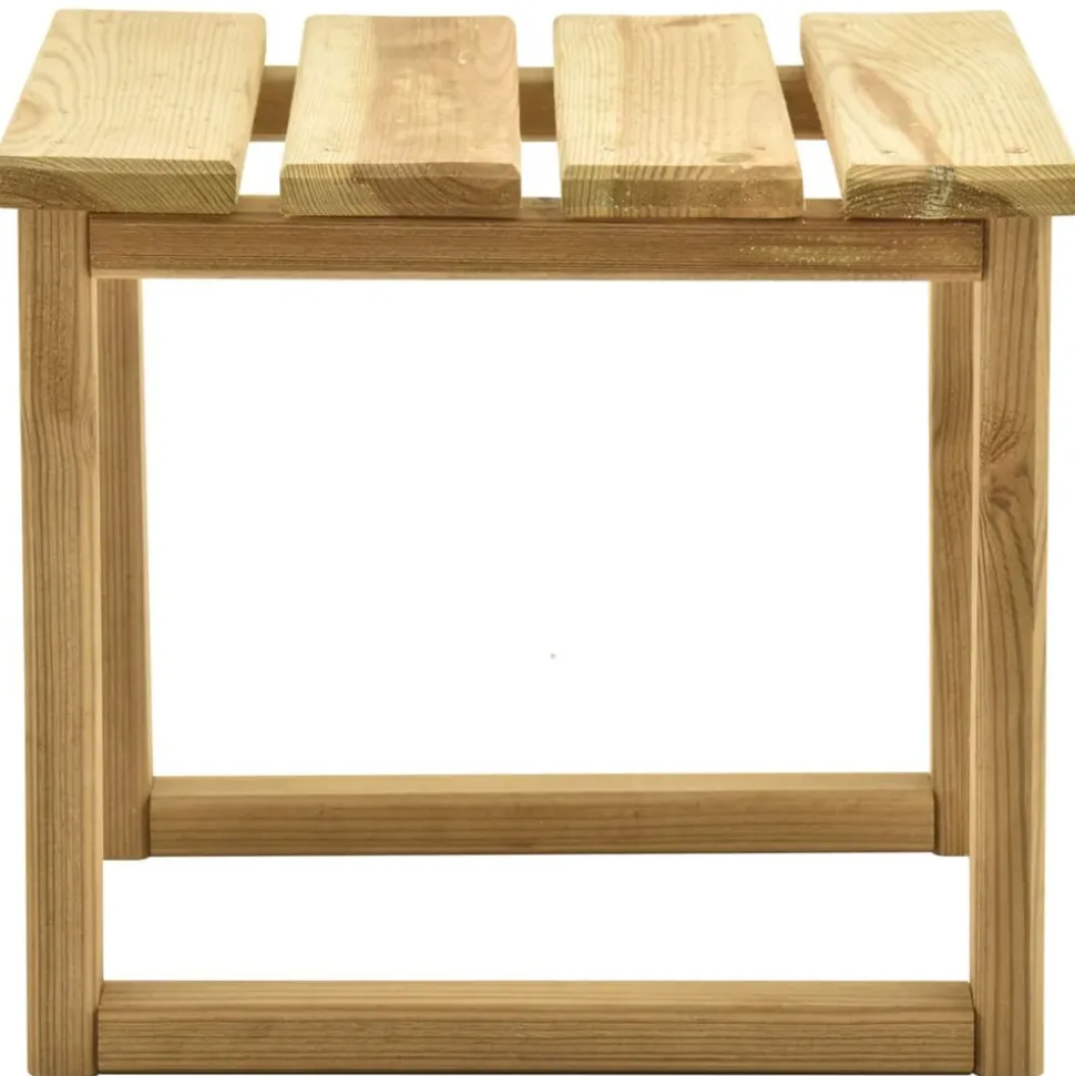 MAISON EXCLUSIVE - Chaise longue de jardin avec table bois de pin imprégné