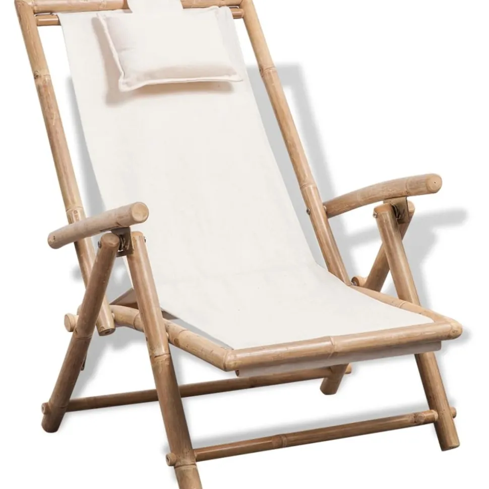 MAISON EXCLUSIVE - Chaise de terrasse d'extérieur bambou