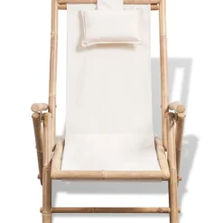 MAISON EXCLUSIVE - Chaise de terrasse d'extérieur bambou
