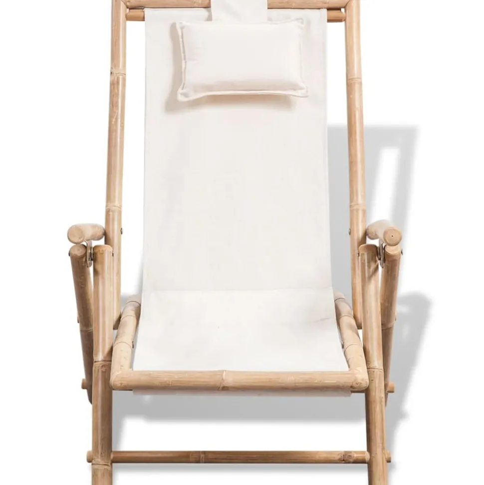 MAISON EXCLUSIVE - Chaise de terrasse d'extérieur bambou