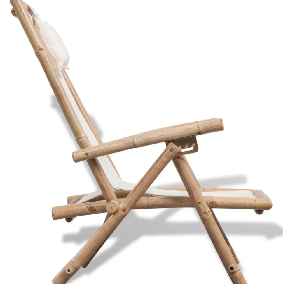 MAISON EXCLUSIVE - Chaise de terrasse d'extérieur bambou