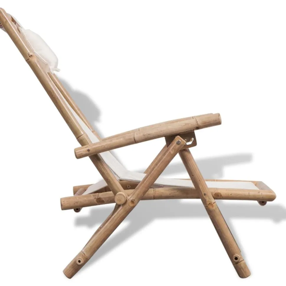 MAISON EXCLUSIVE - Chaise de terrasse d'extérieur bambou