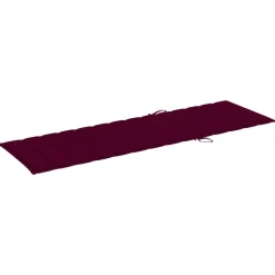 MAISON EXCLUSIVE - Chaise longue de jardin avec table et coussin pin imprégné