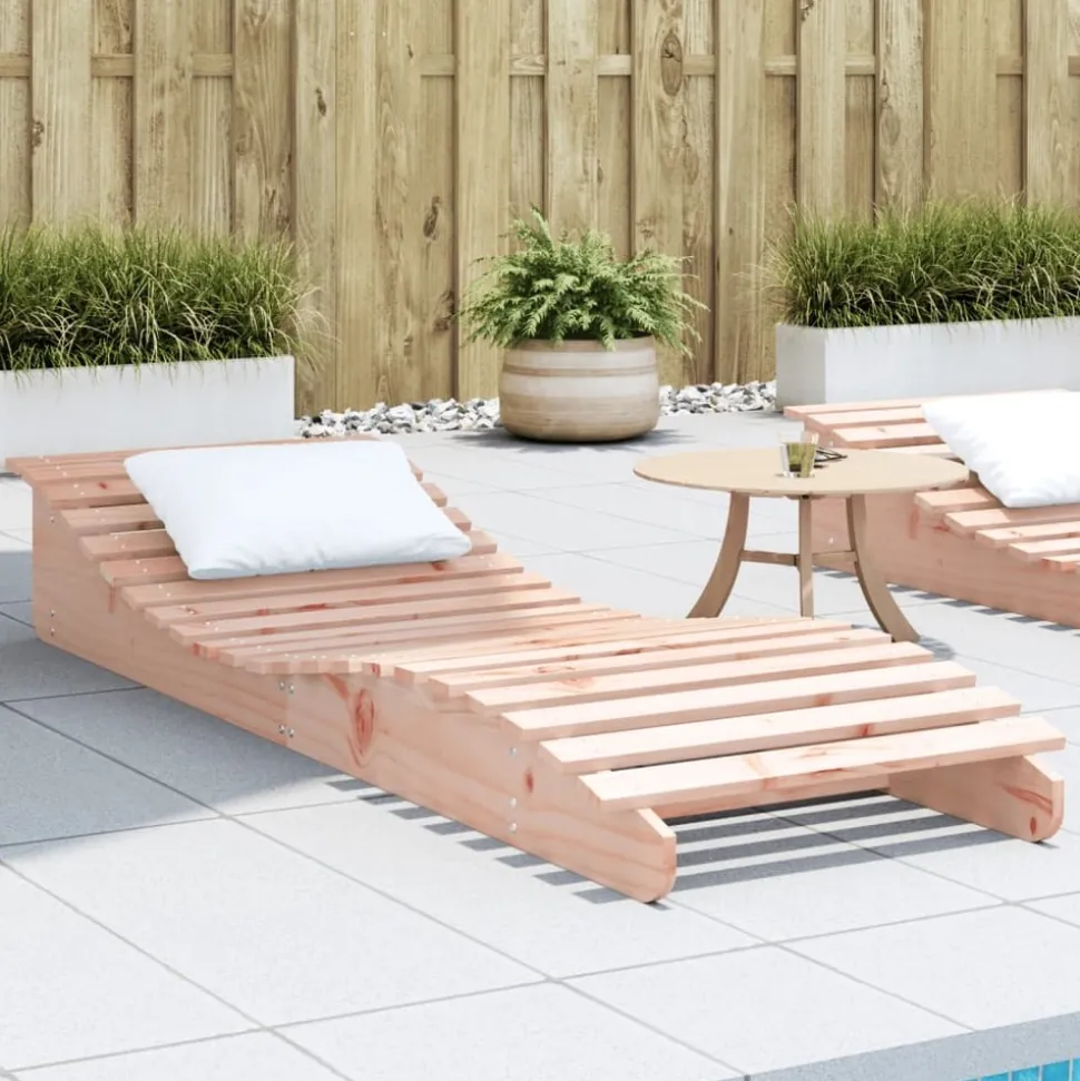 MAISON EXCLUSIVE - Chaise longue 205x60x31,5 cm bois massif de douglas