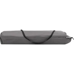 MAISON EXCLUSIVE - Chaise longue pliable 2 places gris acier